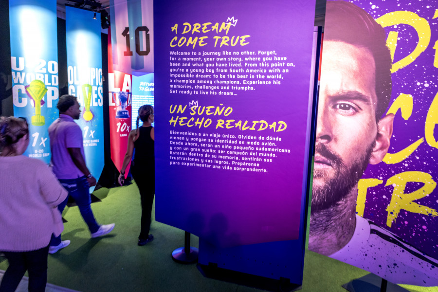 Arranca en Miami 'The Messi Experience' un recorrido por la trayectoria del argentino