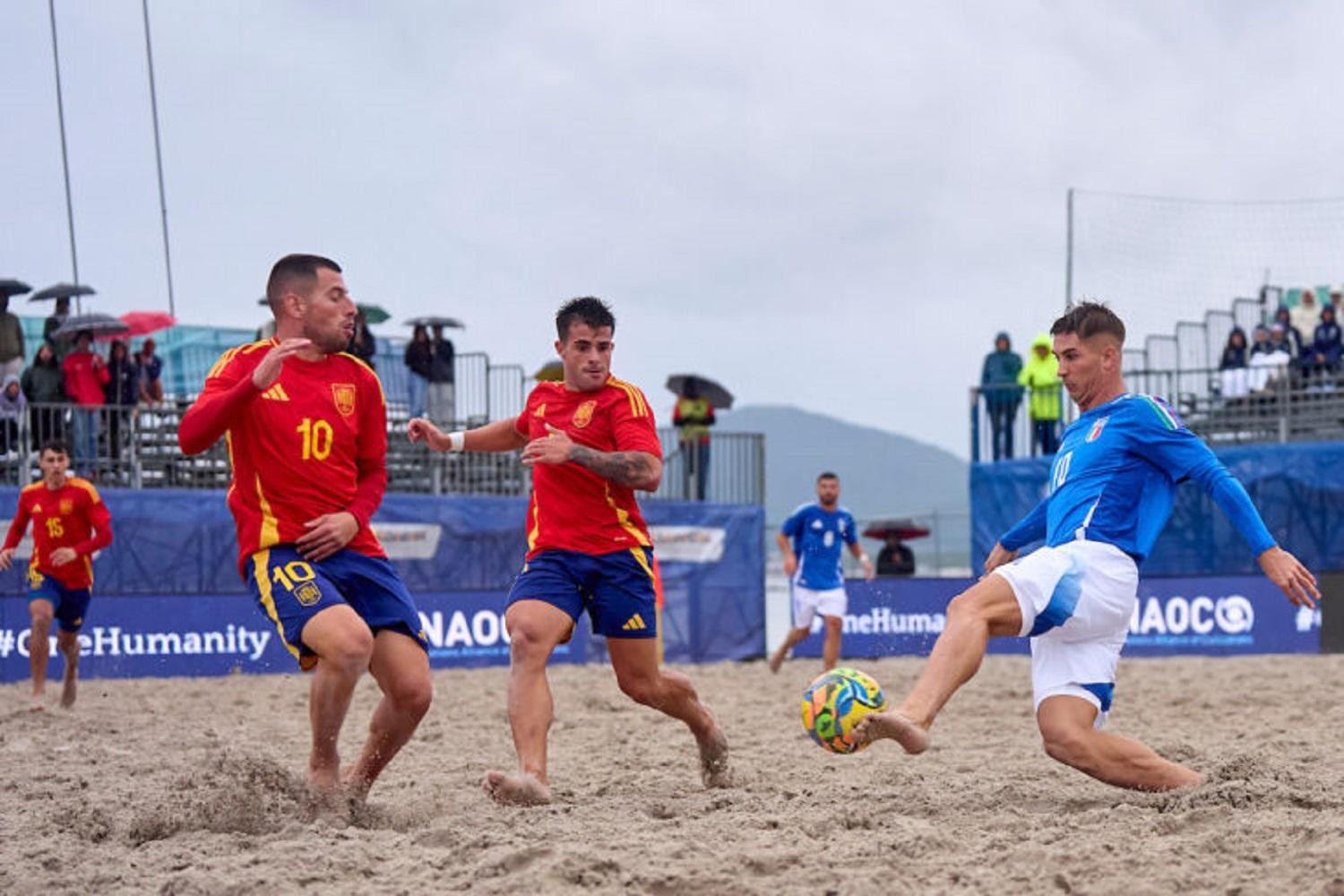 La Spagna ha perso contro l’Italia e la costa cumana è rimasta senza una finale di calcio