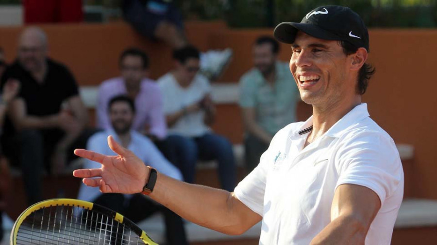 Rafa Nadal antepone la felicidad a los títulos grandes