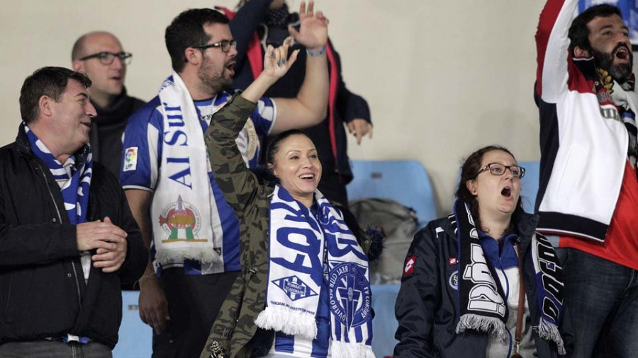 Alrededor de 300 aficionados apoyarán al Depor en Madrid