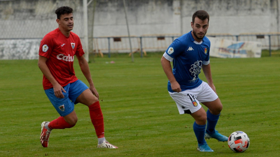 Un gol de Duque provoca la tercera victoria consecutiva del Bergantiños