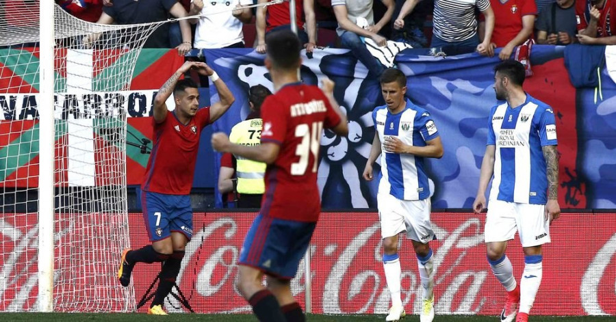 El Osasuna consigue su primera victoria en su feudo