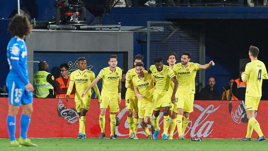 Un buen Villarreal frena al Getafe y se acerca a Europa