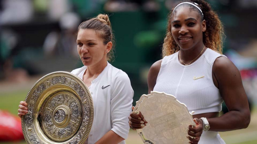 Halep sorprende a Serena