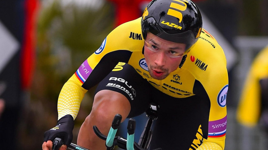 Primoz Roglic frustra a Adam Yates y gana por un segundo