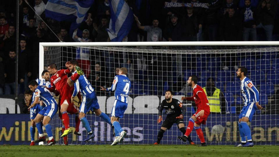 El equipo aprendió de los errores ante el Numancia y aguantó el marcador