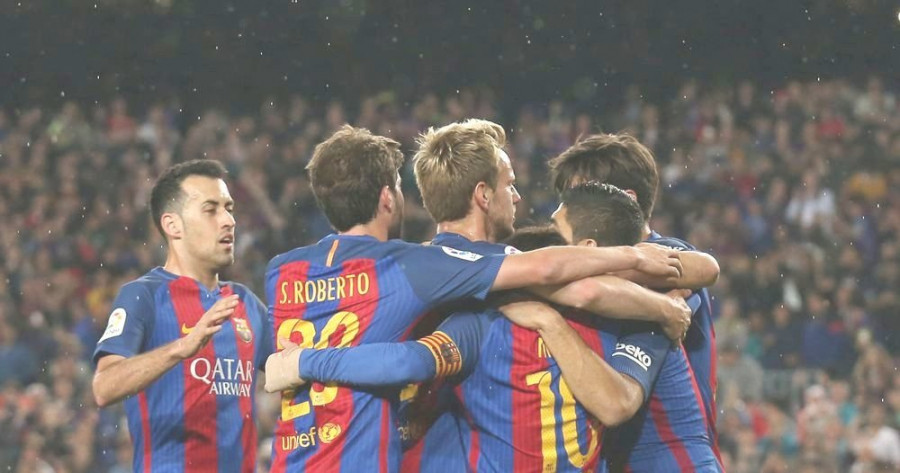 El Barça pesca en río revuelto