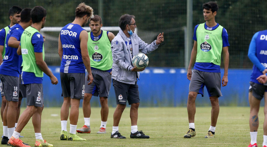 Uche Agbo y Mujaid, 
al margen del grupo