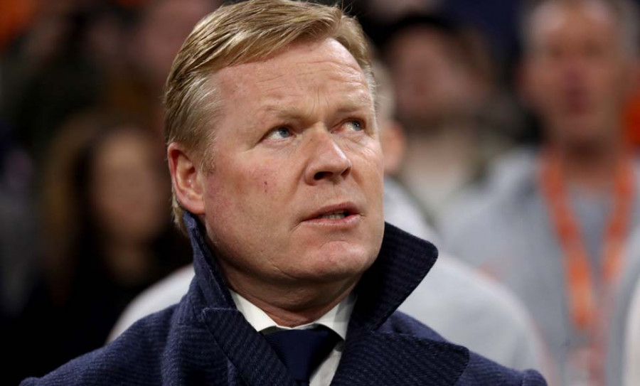 Ronald Koeman: “Dudo  sobre si tengo mi equipo ideal”