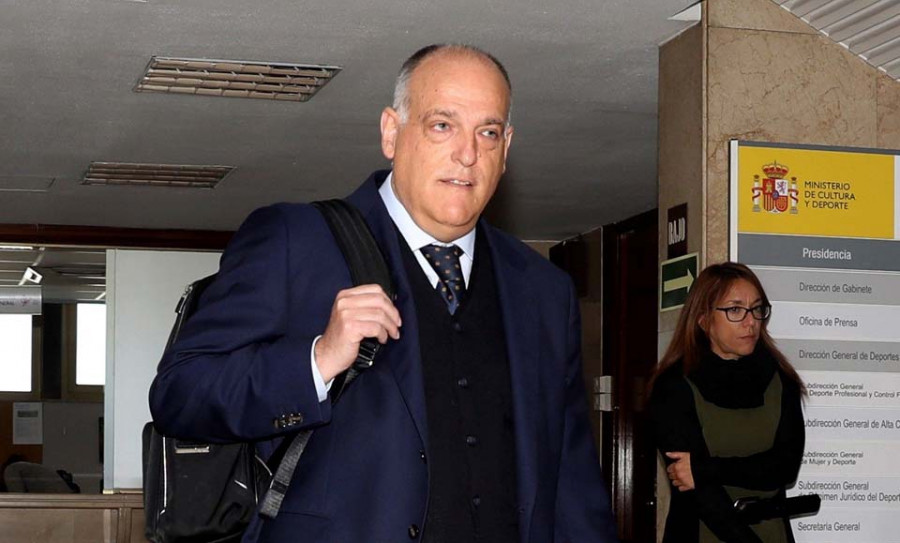 La Fiscalía investiga a Tebas y su relación con el Fuenlabrada