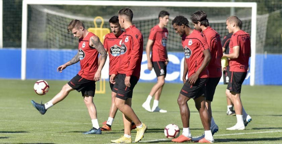 Vicente, duda ante el Málaga