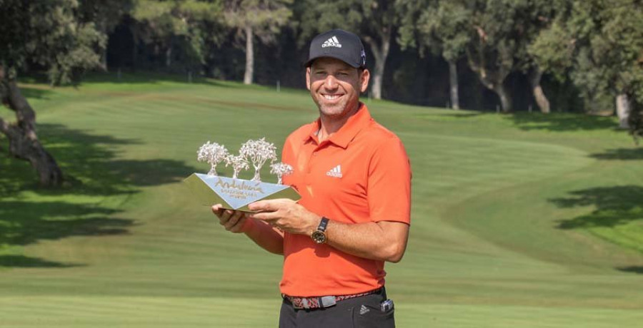 Sergio García revalida  el triunfo en Valderrama