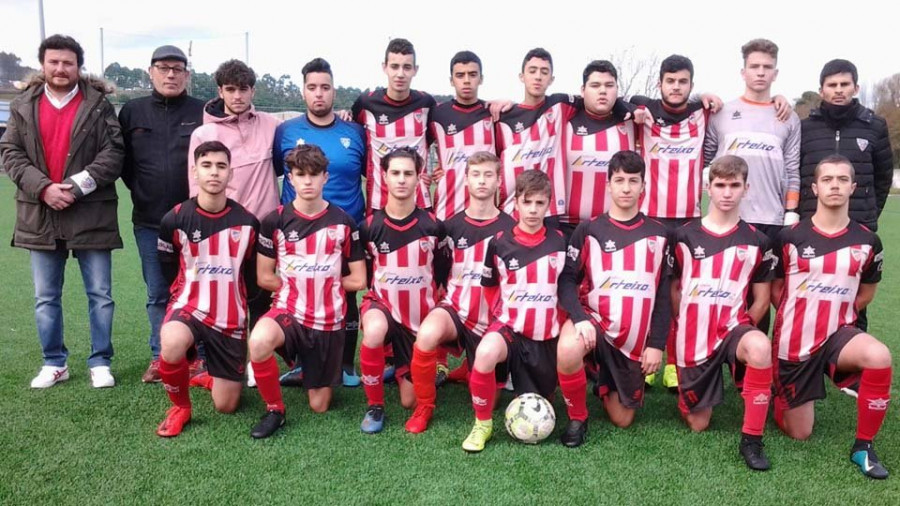 El Arteixo B vence con dos dobletes