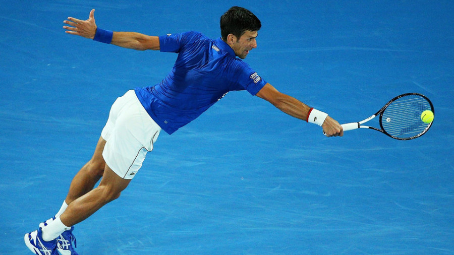 Djokovic apabulla a Pouille    y se verá en la final con Nadal