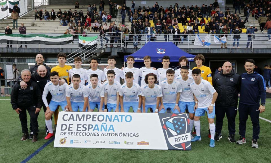 ‘Manciña’ da sub-16 fronte aos estremeños no estreo