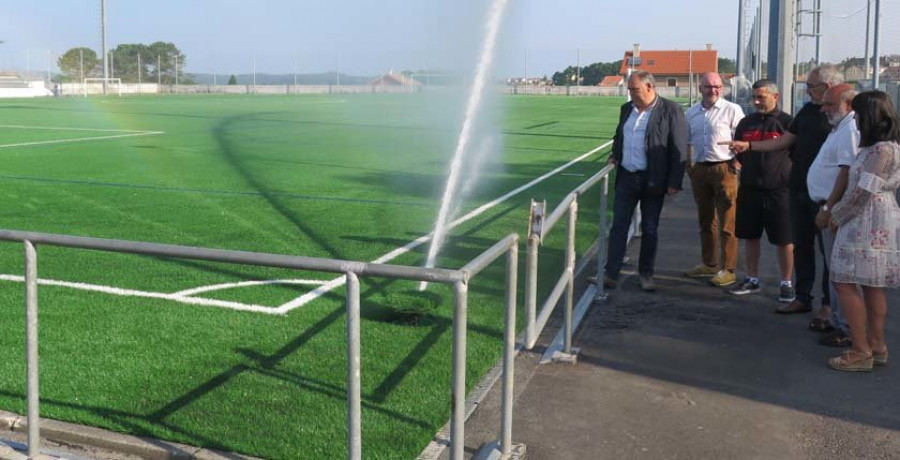 Finalizan las obras en el campo de A Porta Santa