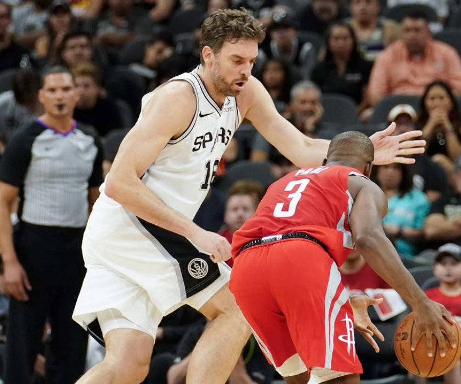 La NBA deja a Pau Gasol fuera de su lista de 75 mejores jugadores históricos