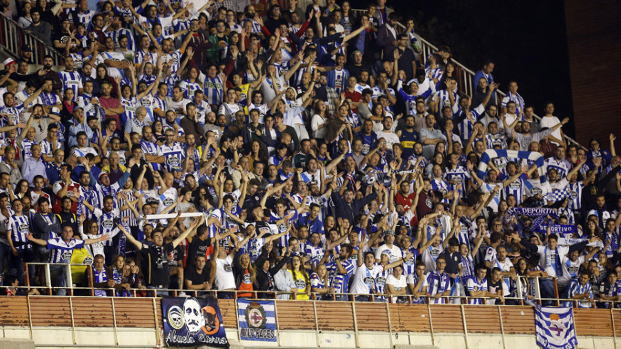 El deportivismo acompañará a su equipo en Vallecas