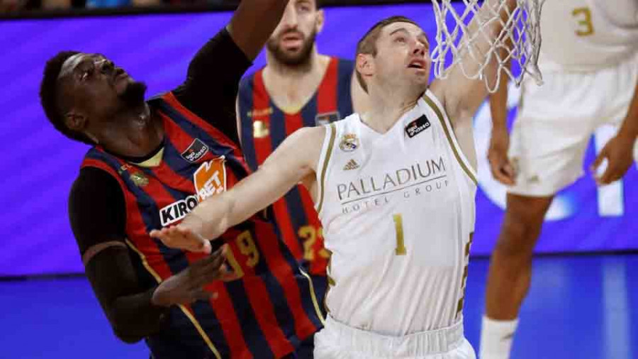 El Baskonia intentará evitar la décima del Real Madrid