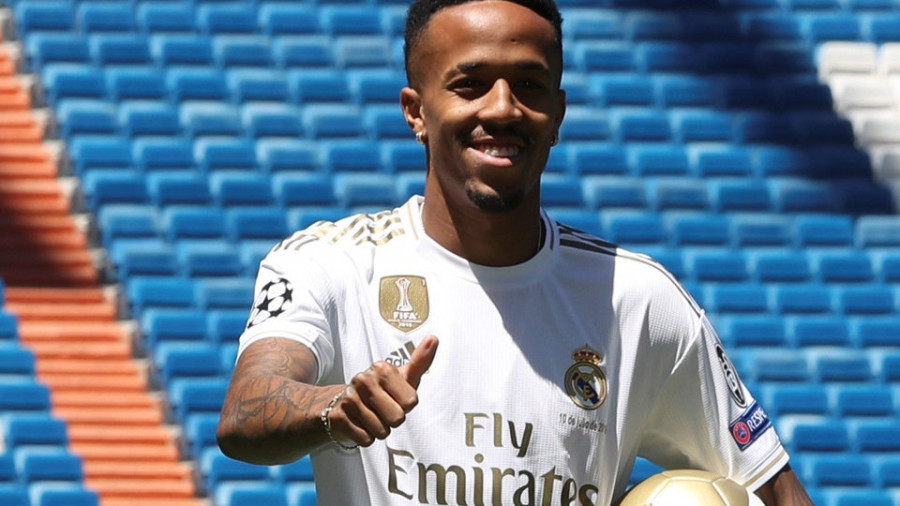 Militao: “Soy polivalente  y juego al fútbol por amor”