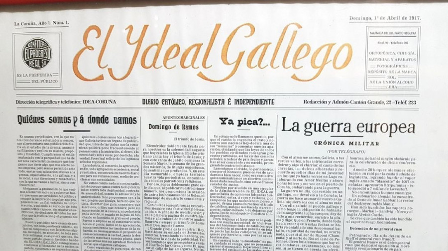 El Ideal Gallego cumple 100 años