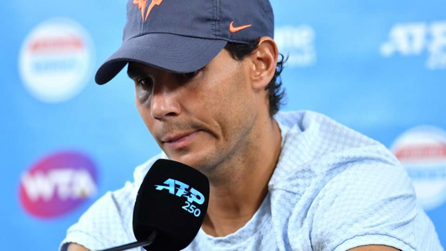 Nadal renuncia al torneo por consejo médico