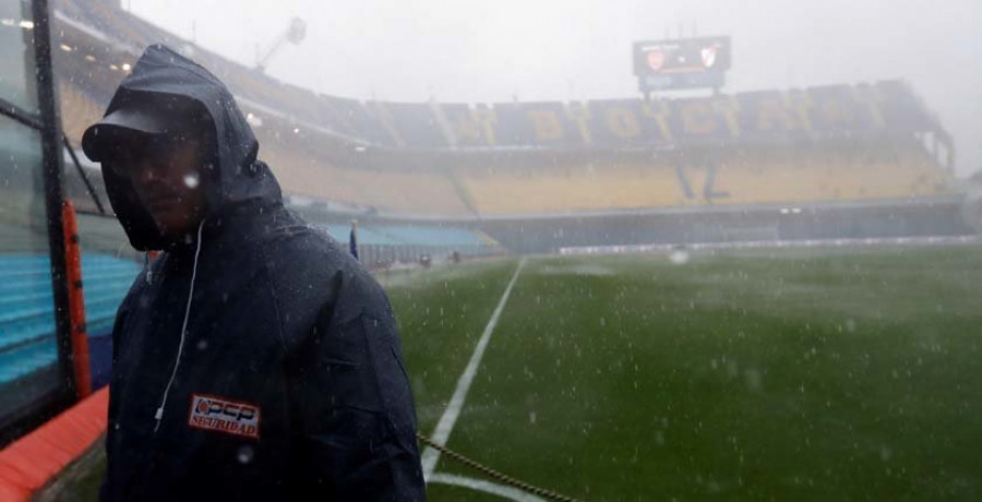 La final, aplazada para hoy por las fuertes lluvias