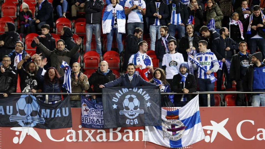 La hinchada herculina, la única en llevarse la palma