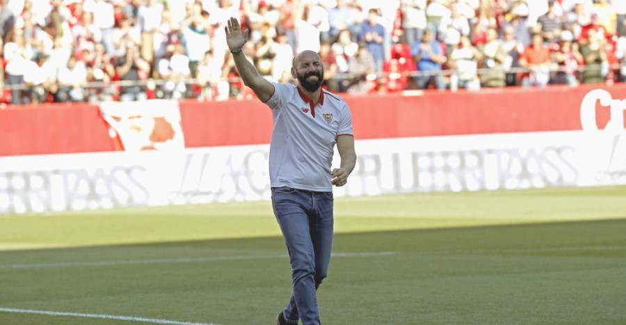 Monchi, en Italia para firmar el contrato