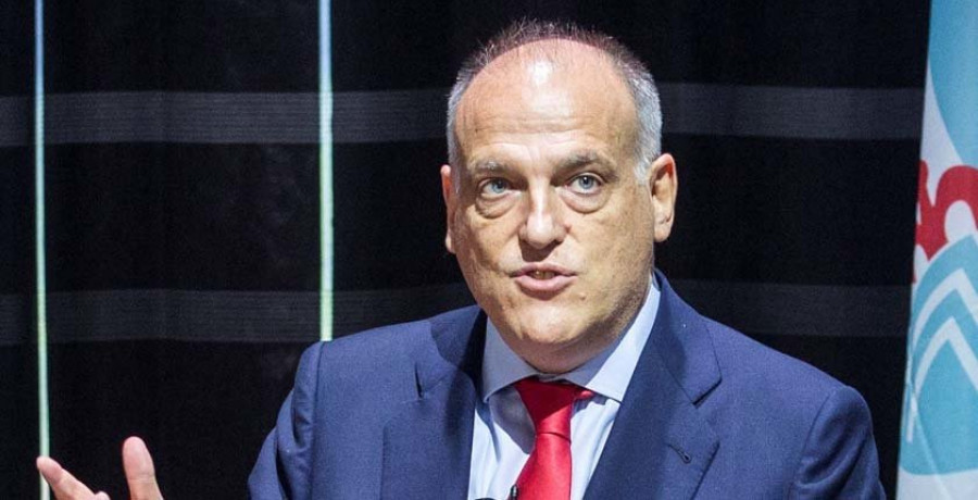 Tebas dice que Ronaldo “no es indispensable” para el fútbol español