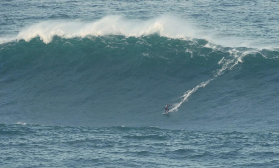 O Portiño mira hacia Nazaré