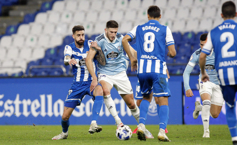 El Celta B, con la irregularidad propia de los filiales