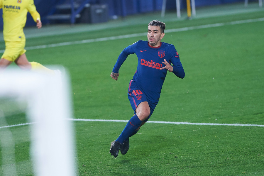 Ángel Correa: "El Real Madrid es un gran equipo, pero confiamos en nuestro equipo y en la idea del entrenador"