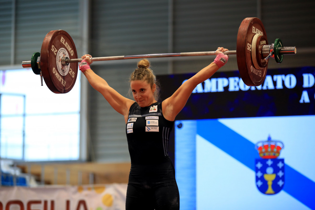 Irene Martínez, en el Campeonato de España