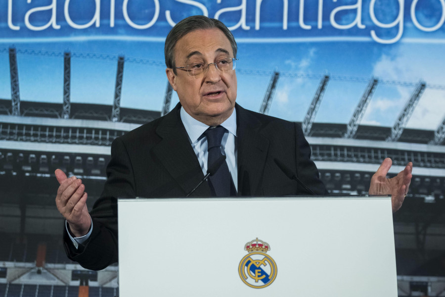 Florentino Pérez, presidente del Real Madrid hasta 2025