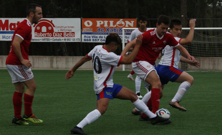 Empate con dos penaltis y dos lesionados