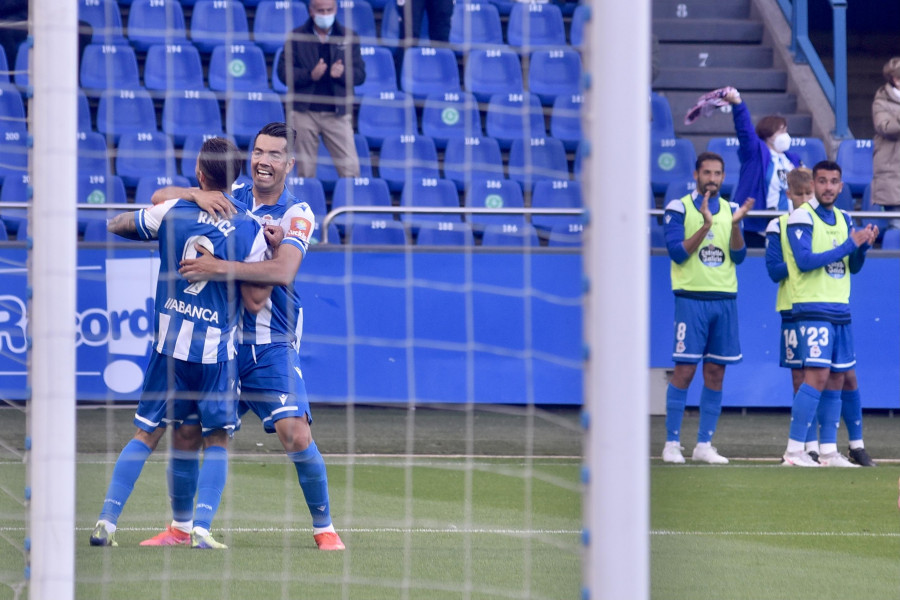 El minuto a minuto del partido entre el Numancia y el Deportivo (1-0) 