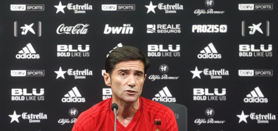 Marcelino: "Tenemos el máximo respeto al Alavés"