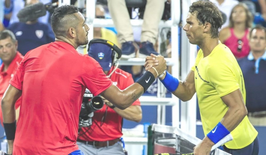 Kyrgios elimina a Nadal y se cita con Ferrer