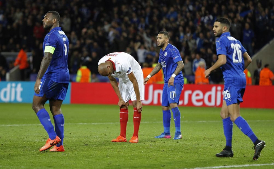 El  Sevilla vuelve a atascarse en octavos ante un renovado Leicester