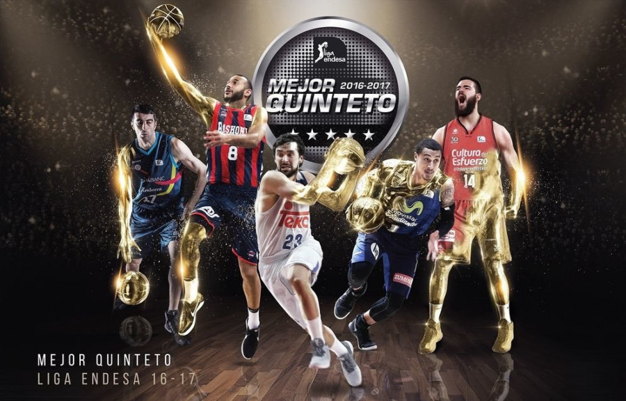 El quinteto de la temporada de la Liga Endesa