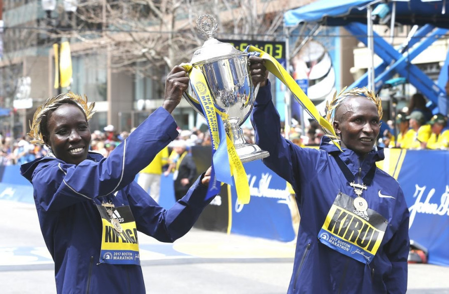 Kirui y Kiplagat se hacen con el Maratón de Boston