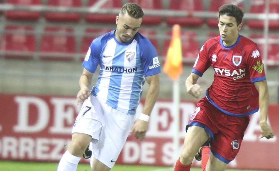 El Numancia le saca los colores al Málaga en los últimos minutos