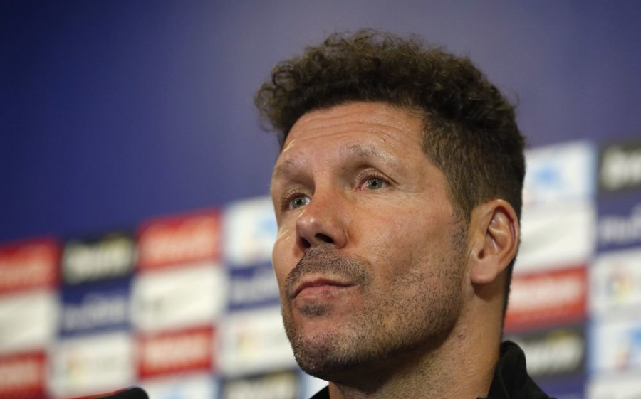 Simeone: "Cuando uno se siente fuerte, las piernas siguen al corazón"