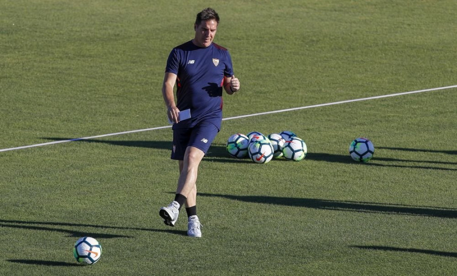 Berizzo espera "la mejor versión" del Sevilla para medirse al Basaksehir