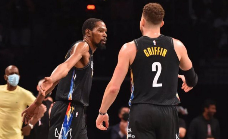 Durant lidera la remontada de los Nets con una actuación histórica