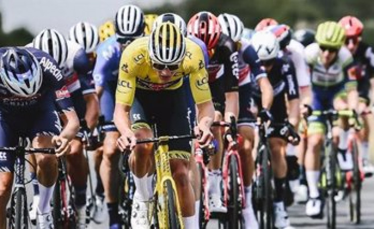 Mohoric gana, el líder Van der Poel rompe el Tour y Roglic cede a las heridas