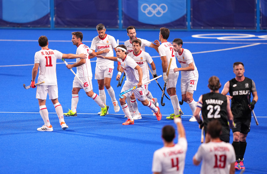 España se complica la vida en hockey ante Nueva Zelanda, con su primera derrota (3-4) en Tokio 2020