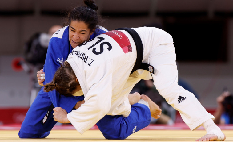 La judoca española Cristina Cabaña cae eliminada en los octavos de final de 63 kilos