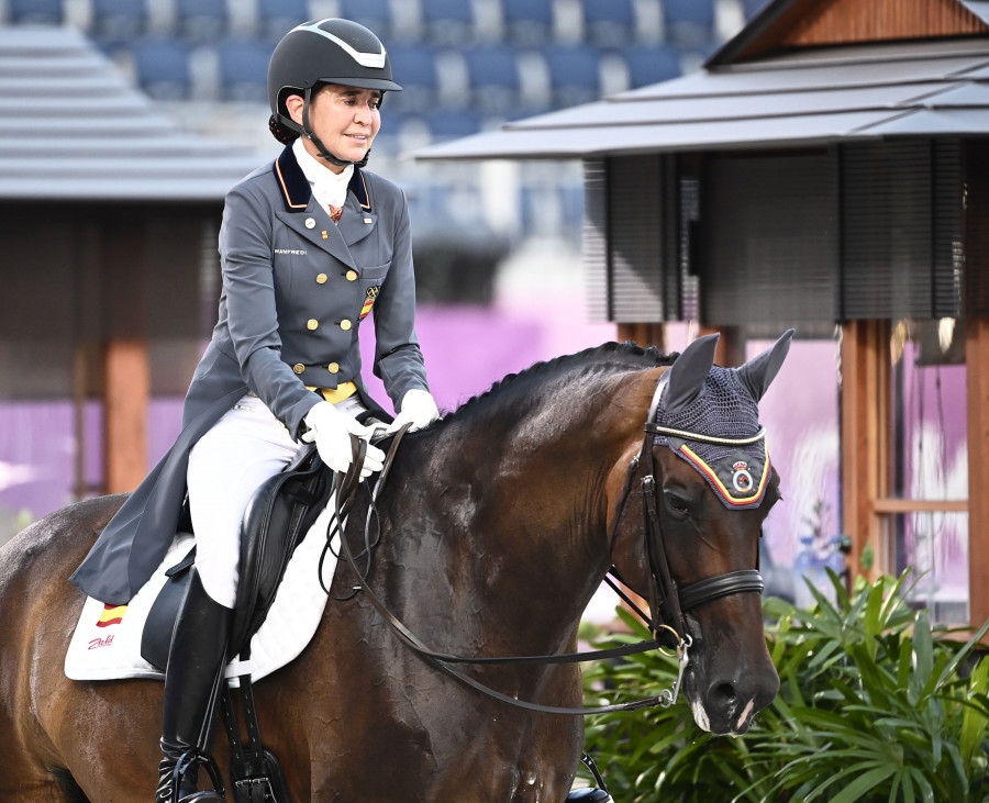 Beatriz Ferrer-Salat, decimoséptima en la final individual de doma en Tokio 2020